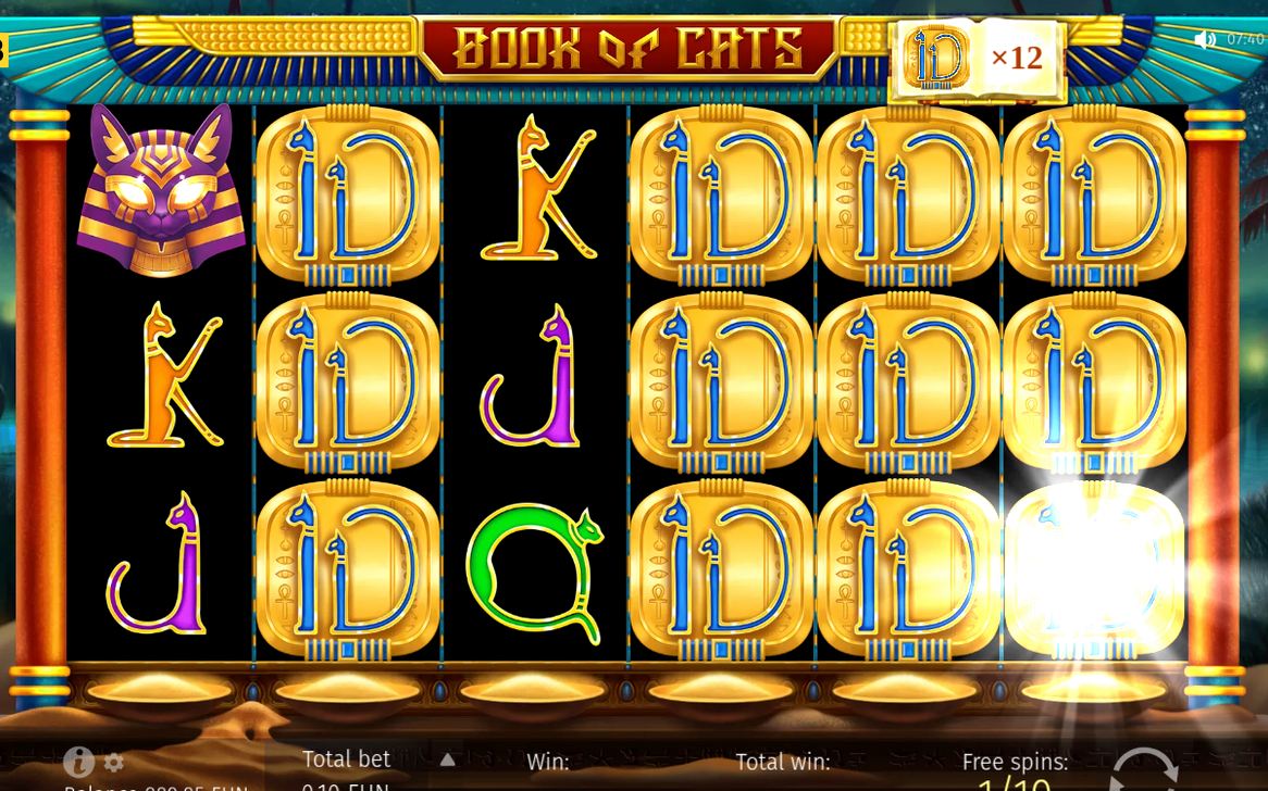 Free spins-läget i spel med expanderande symbol
